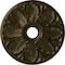 Ekena Millwork Milan Ceiling Medallion (Fits Canopies up to 4 5/8"), 24 1/2"OD x 3 1/2"ID x 1"P, Green Gold CM24MIGGS - alternate 1